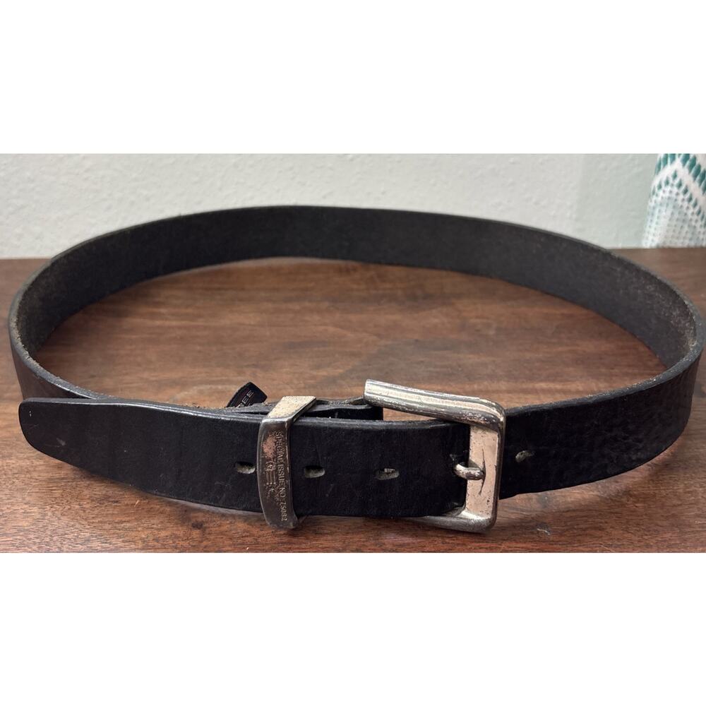 Roundtree & Yorke Special Issue No 75082 Black Leather Belt Size L/XL Jos A Bank